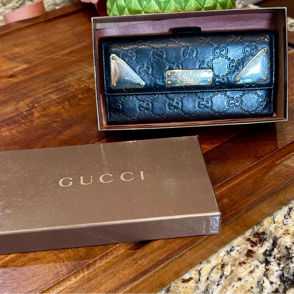 Gucci Guccissima Indy Continental Wallet - Picture 2 of 15